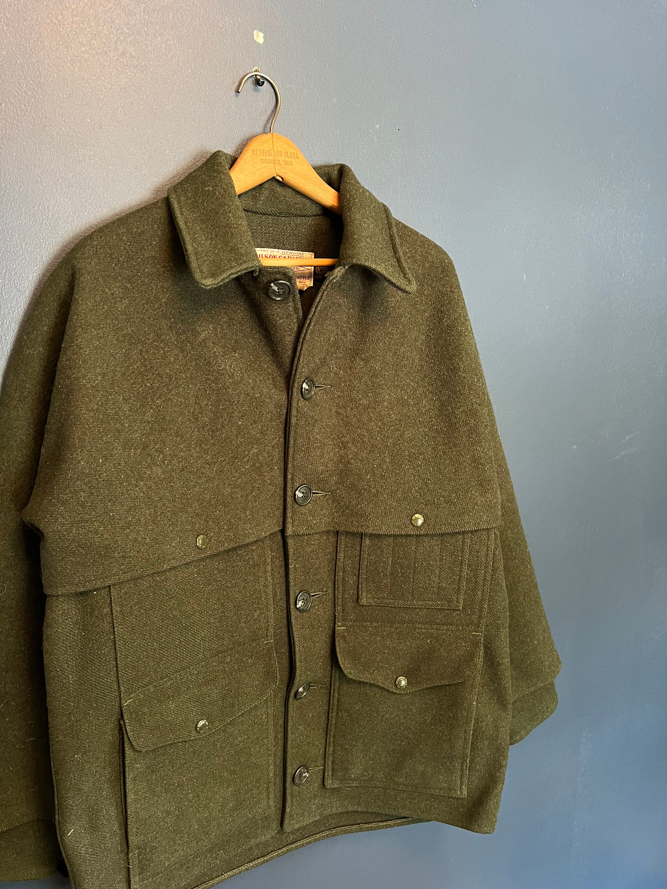 Vintage 80s Filson Mackinaw Crusier Wool Jacket Size 42 USA - Etsy