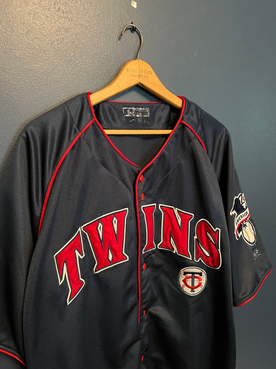 Vintage Y2K Minnesota Twins Mlb Baseball Jersey Size XL 