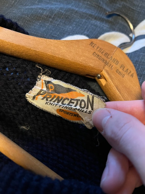 Vintage 60’s Princeton Knitting Mills Knit Sweate… - image 2