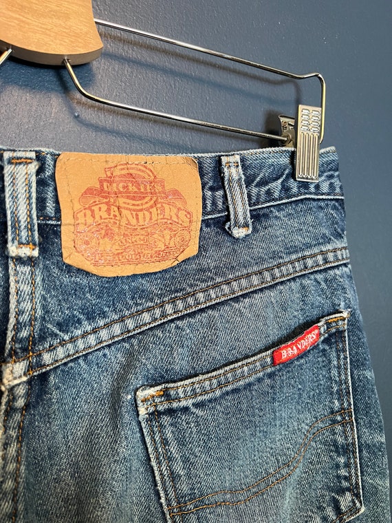 Vintage 90’s Dickies Branders Denim Blue Jeans Si… - image 5