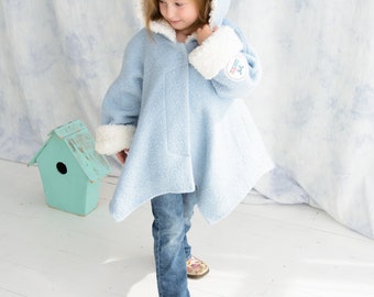 Little cloud coat -girl coat - gift for girl - gift for kids