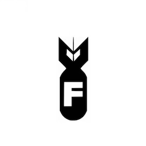 F Bomb decal good for Car Truck Laptop Window. Sticks to any clean smooth surface