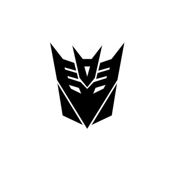 Decepticon Decal good for Car Truck Laptop Window. Sticks to any clean smooth surface