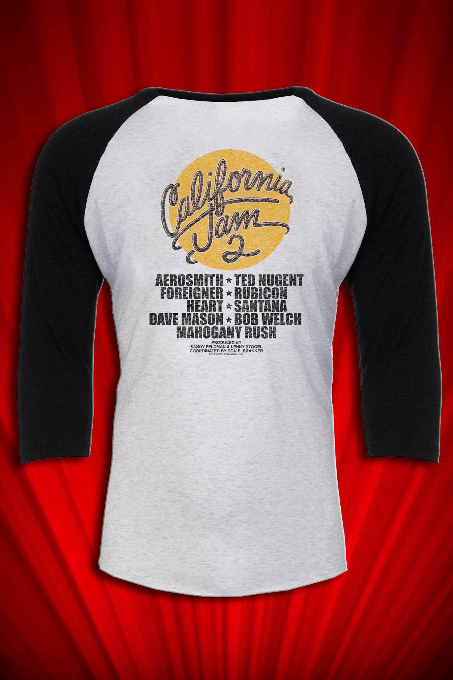 California Jam 2 1978 Vintage Concert Tour Jersey Aerosmith Etsy