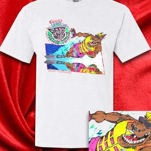 Beer Water Skier 1989 t-shirt FREE s&h USA