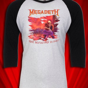 Peace Sells Vintage Tour jersey T-SHIRT 1986 Heavy Metal