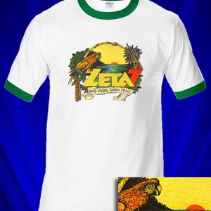 ZETA 7 Central Florida Rock Radio ringer Tee-shirt FREE s&h USA