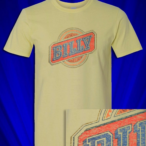 Billy Beer 1970s Beer t-shirt FREE s&h USA