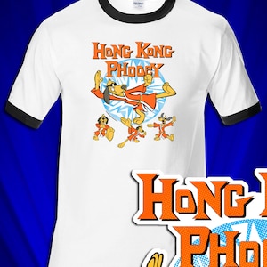 Hong Kong Phooey 1970s T-SHIRT FREE S&H USA