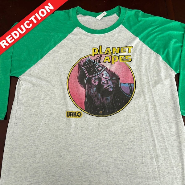 Urko Planet of the Apes XL CLEARANCE Jersey free s&h USA Vintage Retro
