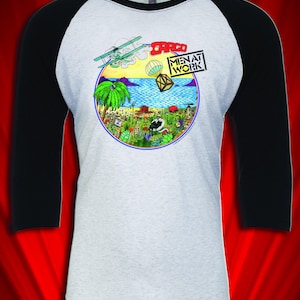Men at Work 1983 Vintage Tour Concert Jersey FREE SHIPPING Down Under