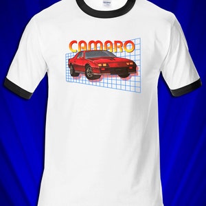 Camaro Iroc 1984 Mopar Hot Rod RINGER Tee T-SHIRT free S&H USA
