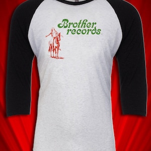 Brother Records logo Vintage Tour Concert Jersey FREE SHIPPING