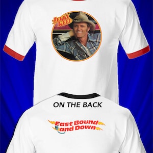 Jerry Reed 1977 Country Music Tour Concert Jersey FREE SHIPPING Smokey & the Bandit