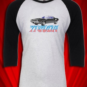 Hemi Cuda 1971 Hot Rod Mustang 1970s Vintage Jersey Plymouth Barracuda Phantasm