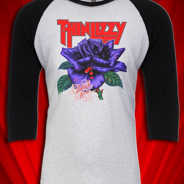 Thin Lizzy Black Rose 1979 Vintage Tour Concert Jersey LAST ONE Free S&H