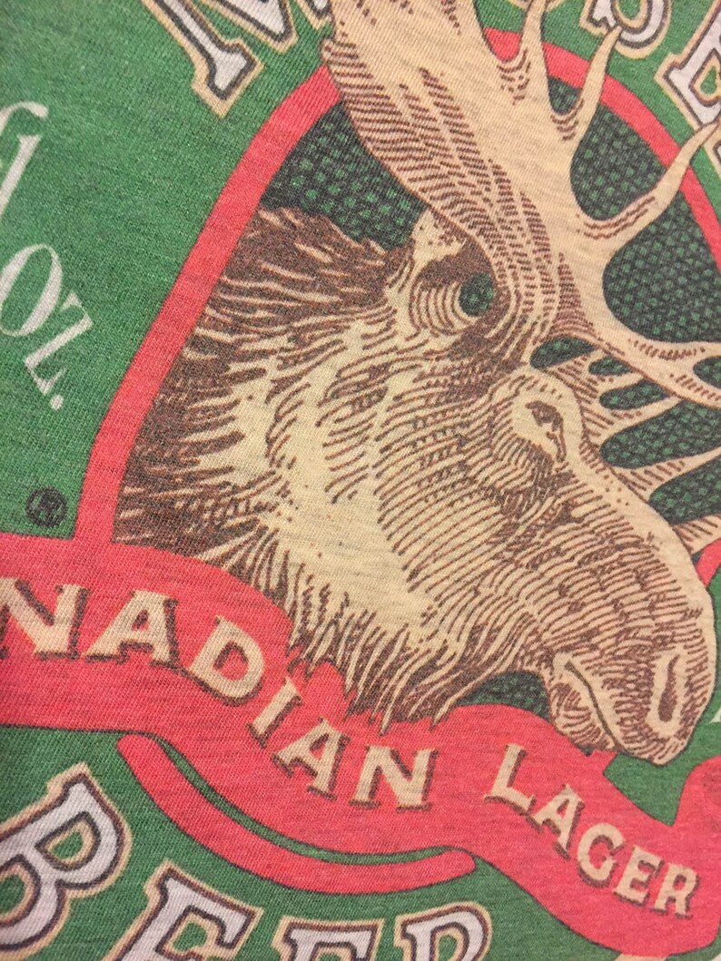 Moosehead Beer Vintage 1980s Jersey FREE SHIPPING Etsy