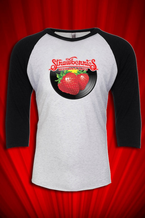 Strawberries Records Tapes Vintage Style Music Store Etsy Strawberries Records Tapes Vintage Style Music Store Etsy