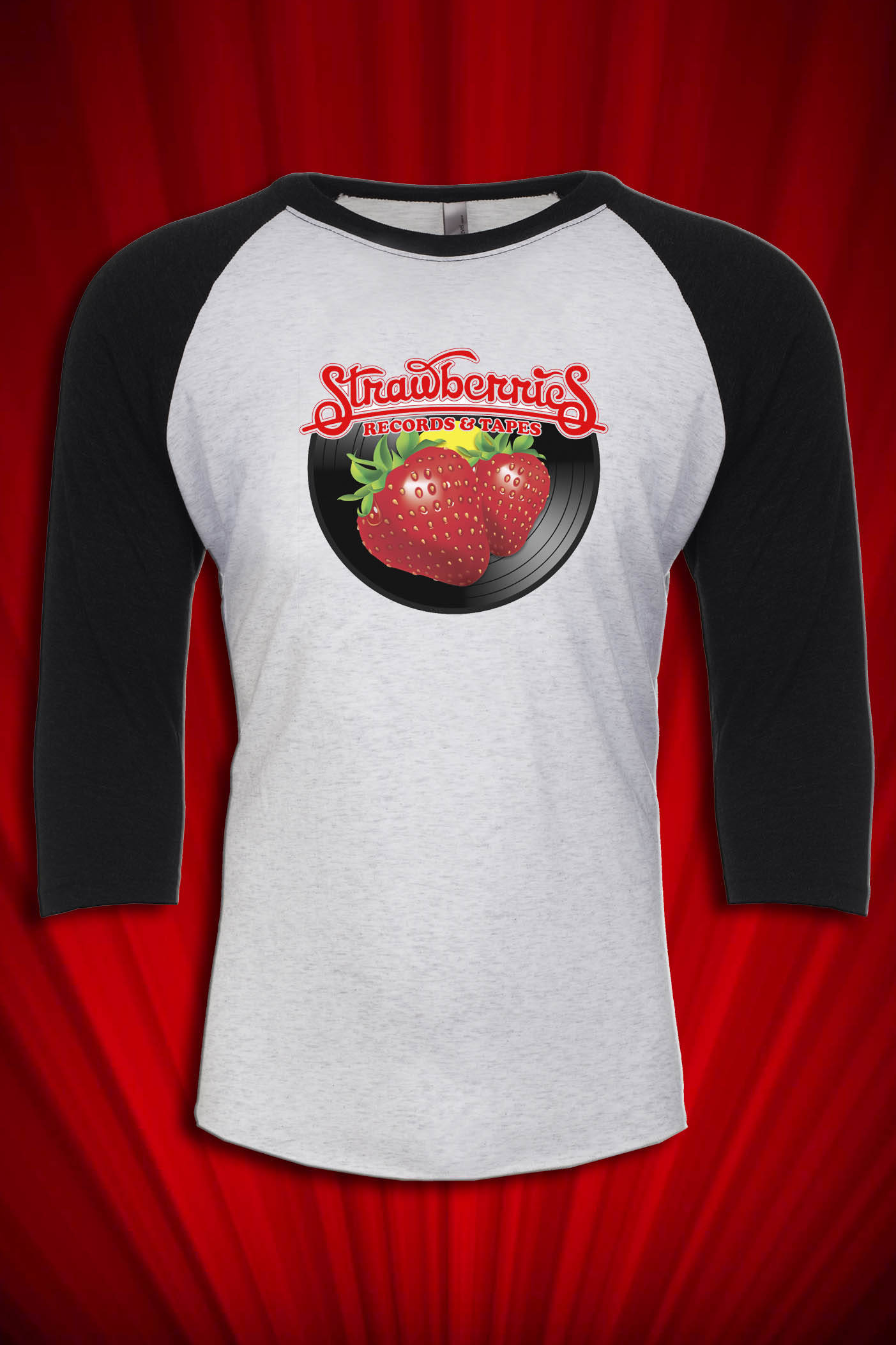 Strawberries Records Tapes Vintage Style Music Store Etsy Strawberries Records Tapes Vintage Style Music Store Etsy