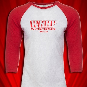 Vintage Rock n Roll Radio Station 1970s Shirt WKRP in Cincinnati