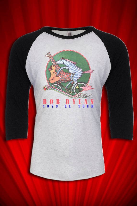 bob dylan 1978 tour t shirt