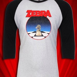 Zebra No Tellin&#39; Lies 1984 Vintage Tour Concert Jersey FREE SHIPPING