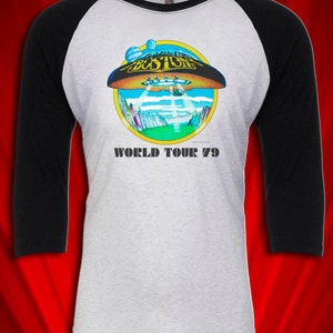 Boston 1979 Tour Concert Jersey FREE SHIPPING Don&#39;t Look Back