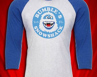 Bumble&#39;s Snow Shack Vintage JERSEY Christmas Humor FREE SHIPPING