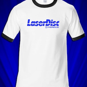 Laserdisc logo Promo ringer T-SHIRT FREE ship USA Audiophile
