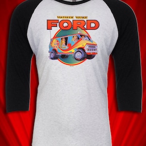 Vantasic Ford Van Vintage 1970s Jersey FREE SHIP USA