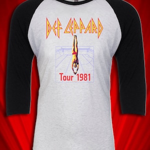 High n Dry 1981 Vintage Tour Concert Jersey FREE SHIPPING Pyromania