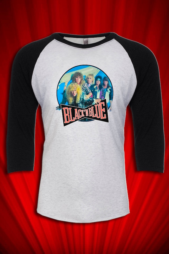 Black N Blue Without Love Tour 85-86 Vintage Tour Jersey T