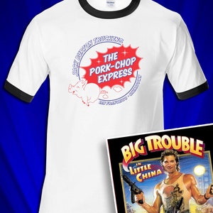 Pork Chop Express RINGER-T-shirt GRATIS S&H USA Big Trouble in Little China