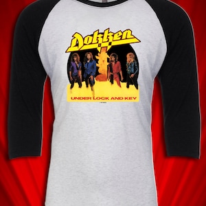 Under Lock and Key 1986 Vintage Tour jersey T-SHIRT All Hell&#39;s Breakin&#39; Loose