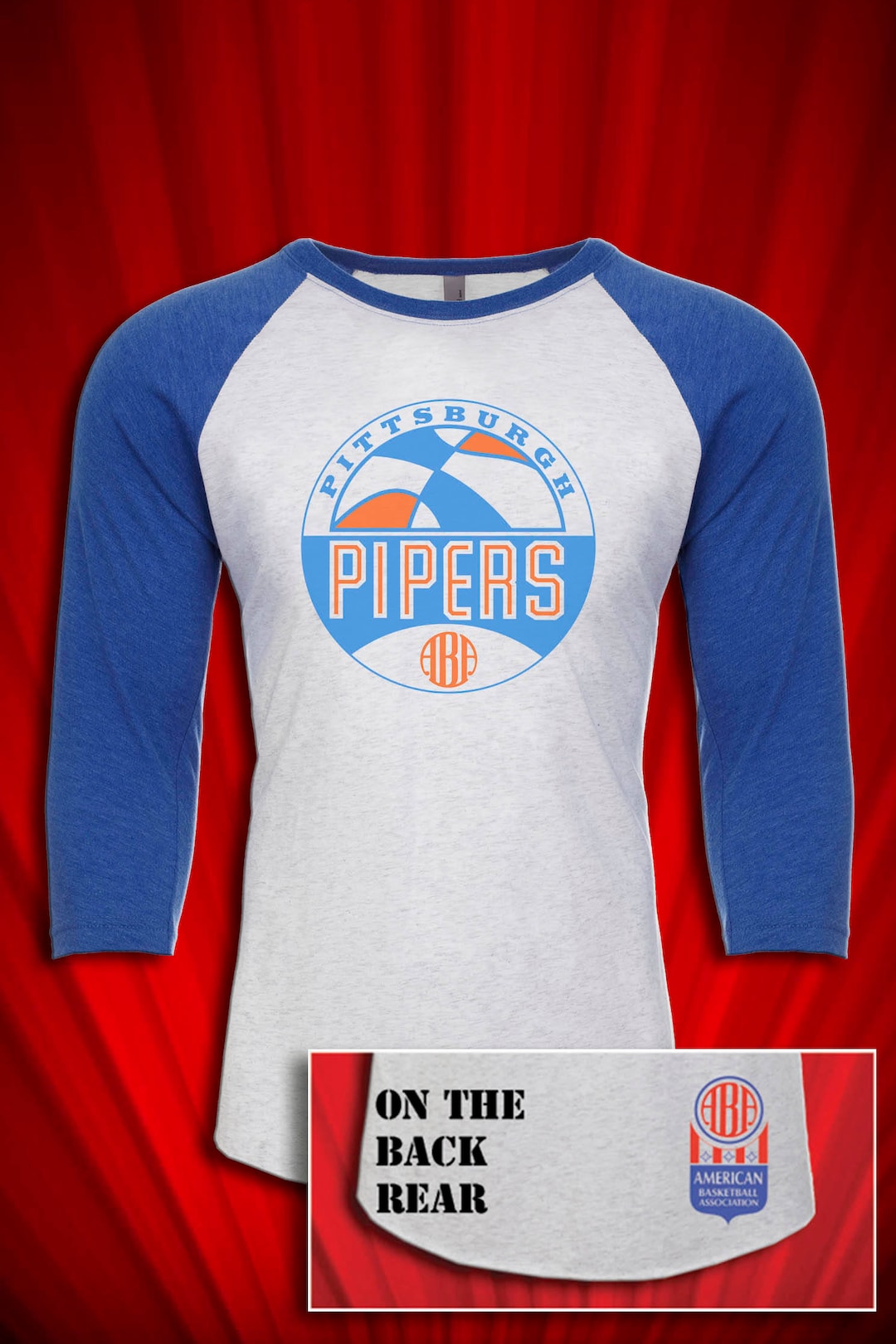 Pittsburgh Pipers ABA Vintage Basketball Jersey FREE SHIPPING