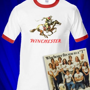 Winchester 1970s RINGER Tee-shirt FREE s&h USA