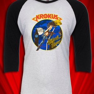 Midnight Maniac 1984-85 Vintage Tour Concert Jersey FREE SHIPPING Heavy Metal