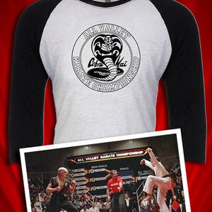 Cobra Kai All Valley Karate Championships Jersey FREE SHIPPING