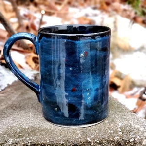 Monet's Pond Jumbo 24 Oz Mug, Extra Large Mug, Hand Glazed, Ceramic Pottery Mug, Tea Mug, Coffee Mug
