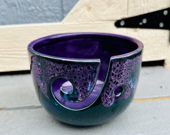 Yarn Bowl, Kitty-proof Yarn Bowl, Cat Yarn Bowl, Ceramic Yarn Bowl, Knitting  Bowl, Yarn Holder 