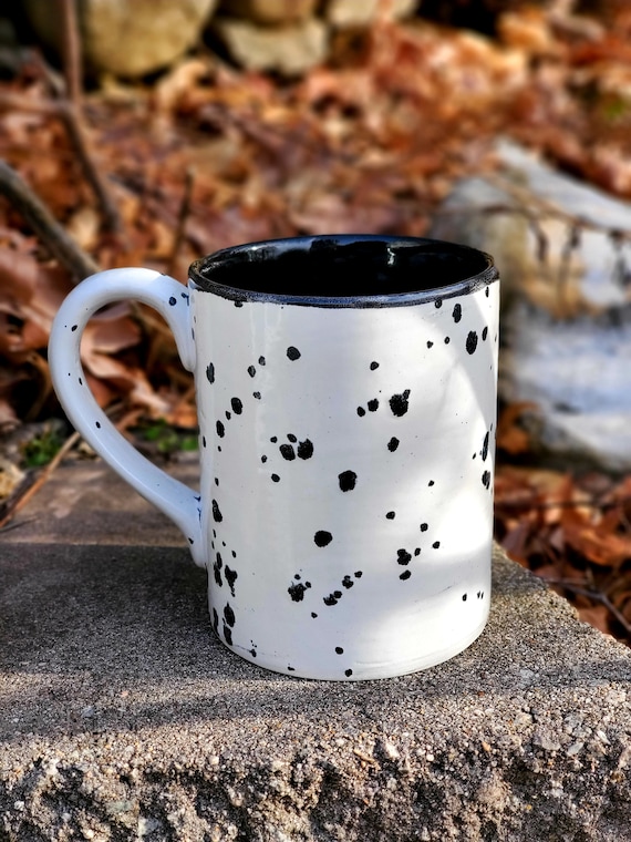 Dalmatian Jumbo 24 Oz Mug, Extra Large Mug, Crafted, Ceramic Pottery Mug,  Tea Mug, Coffee Mug 