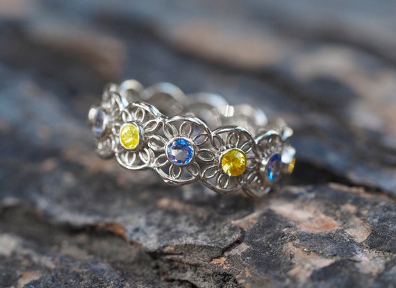 ソリティア ラウンド アクアマリン インフィニティ ツイストペンダント (7mm アクアマリン)並行輸入 ソリティア ラウンド アクアマリン インフィニティ ツイストペンダント