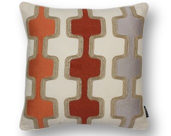 Sunset pillow | Etsy Sienna Small Tile Pillow Cover | Throw
