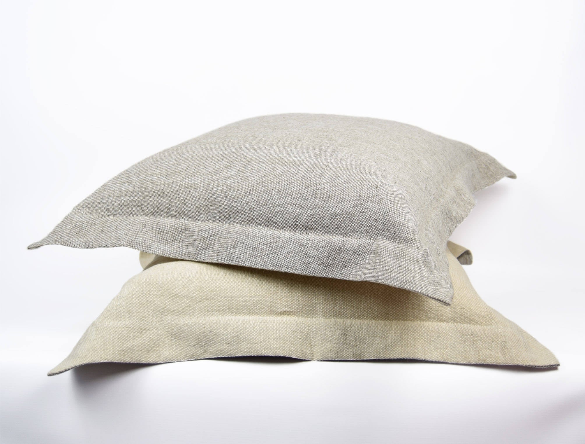 large linen cushion