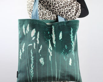 Green velvet shoulder bag - Velvet bag - Fashion bag - Tote bag - Luxury velvet shoulder bag