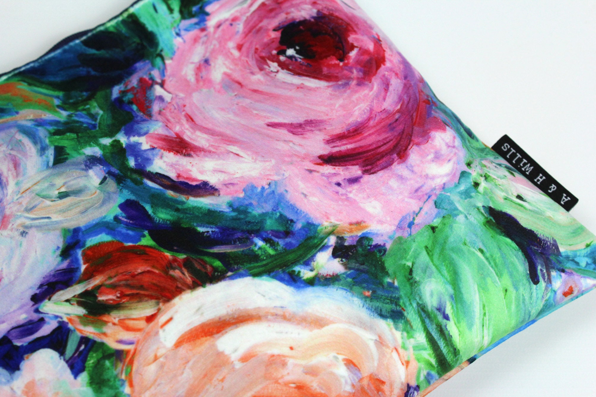 Velvet Pouch Velvet Makeup Bag Velvet Clutch Bag Floral Etsy UK