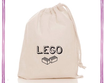 lego drawstring storage bolsa