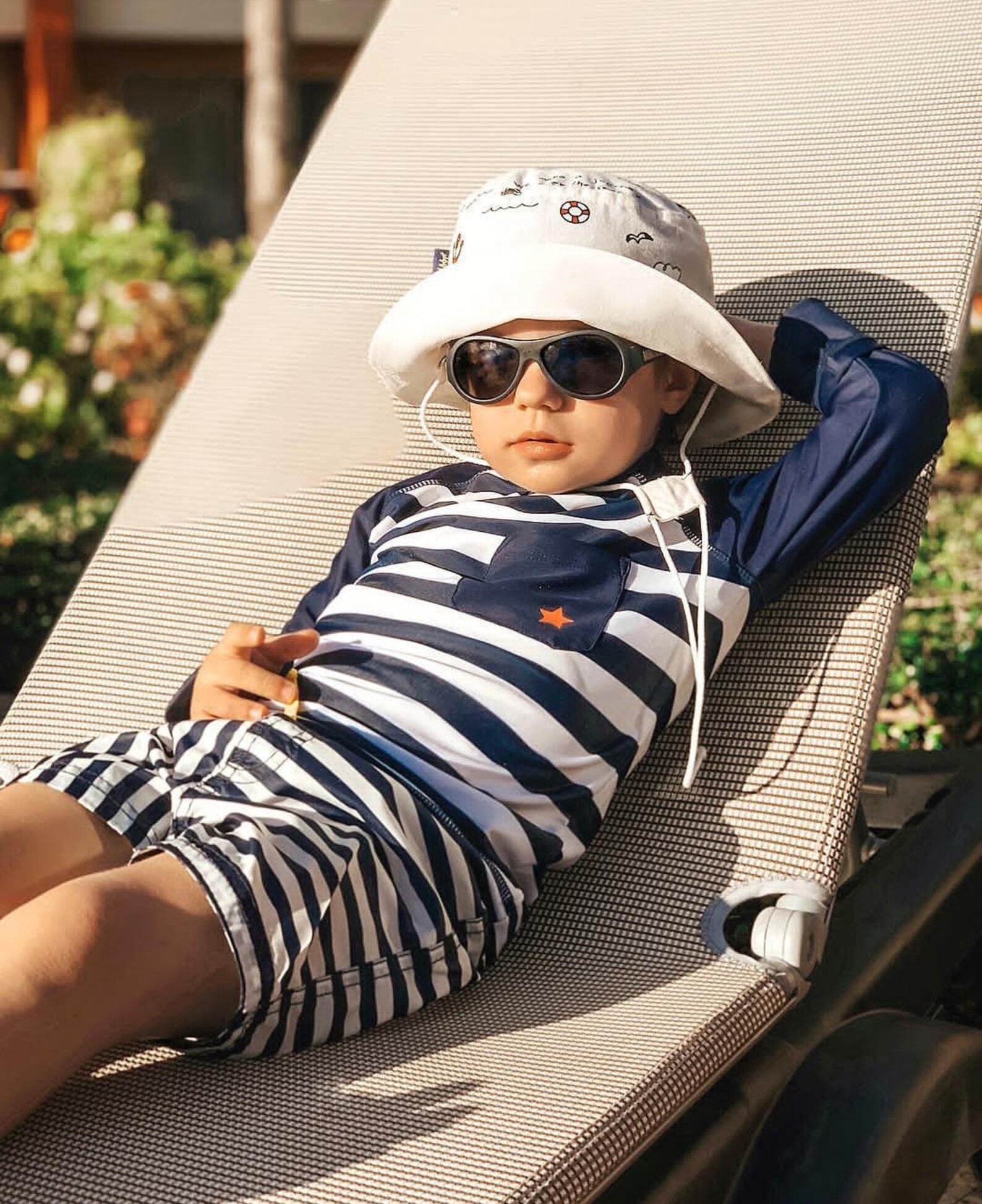 Organic linen Beige baby boy bucket hat toddler panama sun hat Etsy