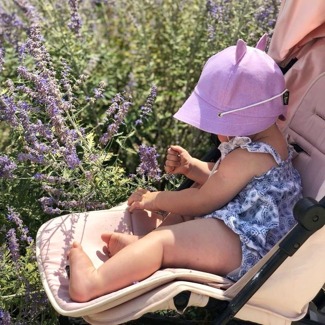 Toddler Infant Baby Girls Sun Hat Cap Outdoor Summer Beach Cotton Hat Bonnet US 
