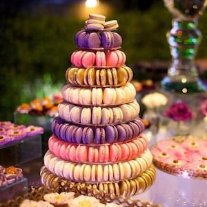 10 Tier Macaron Tower Display Stand for French Macarons